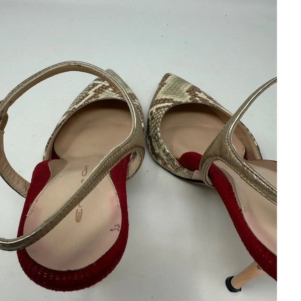 Enrico Cuini Faye Fireworks heels Women's‎ size 37.5